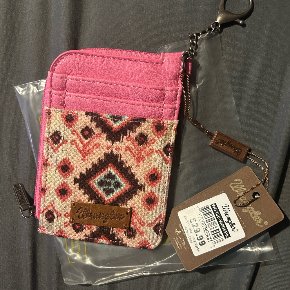Wrangler Pink Card Holder Wallet